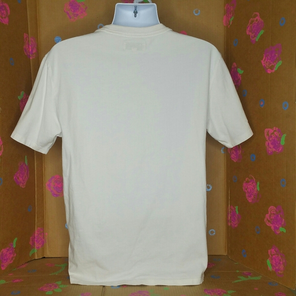 Vintage GUESS JEANS White T Shirt Size Small - Picture 3 of 12